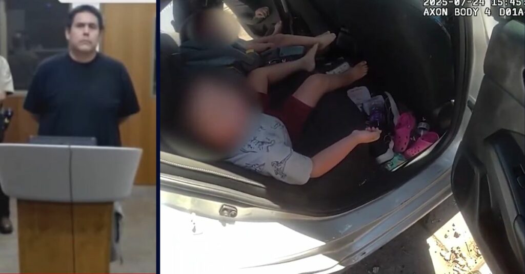 Dad leaves 4 kids in car so he can go to 'Adult' store: Cops