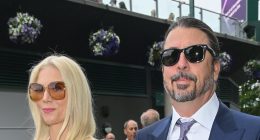 Dave Grohl and wife return to Wimbledon after 'snappy' last outing