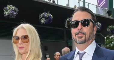 Dave Grohl and wife return to Wimbledon after 'snappy' last outing