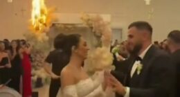 Decorative entranceway catches fire during Sydney wedding reception