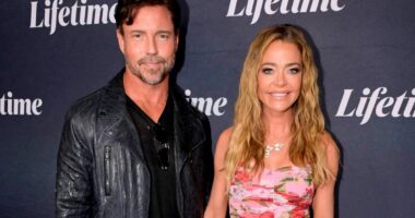 Denise Richards' Husband Aaron Phypers Threatened to "Crush [Her] F**king Hand" in Resurfaced RHOBH Scene