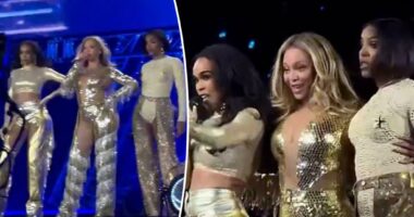Destiny’s Child shocks fans by reuniting for first performance in 7 years at Beyoncé’s final ‘Cowboy Carter’ show