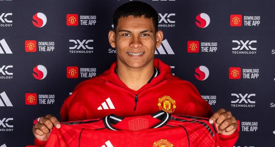 Diego Leon, 18, is the youngest of nine children who grew up playing football with 'a piece of cloth' in rural Paraguay... now the £7m wonderkid is seen as a vital cog in Manchester United's future