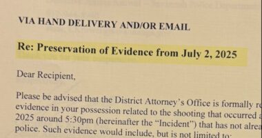 District Attorney formally requests businesses turn over evidence in mall shooting