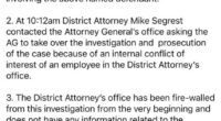 District attorney recuses himself from capital murder case in east Alabama after citing conflict of interest