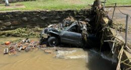 Dozens rescued in Dante after flooding, Rep. Griffith visits to survey damage