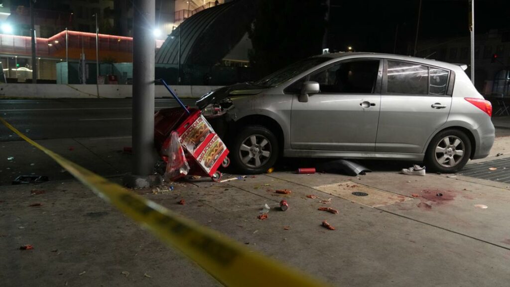 Driver faces 37 felony charges in LA nightclub ramming