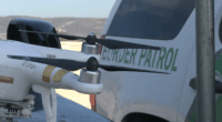 Drones apprehend people coming to the border
