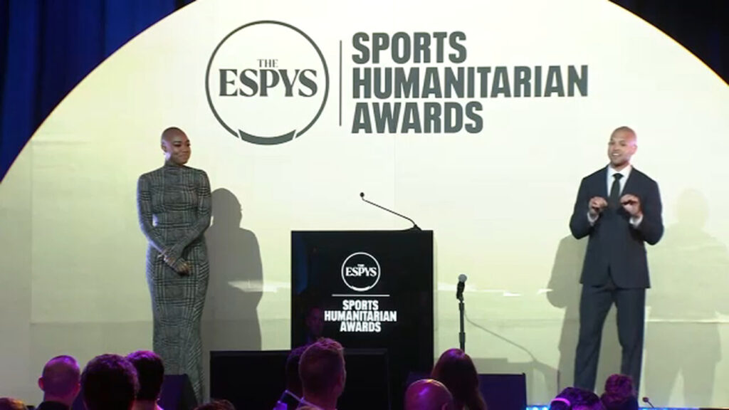 ESPYS' Sports Humanitarian Awards honor off-field achievements