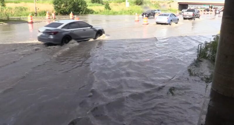Elmhurst flooding today: Storm brings heavy rain to west suburb, floods buildings, homes and streets, prompting road closures