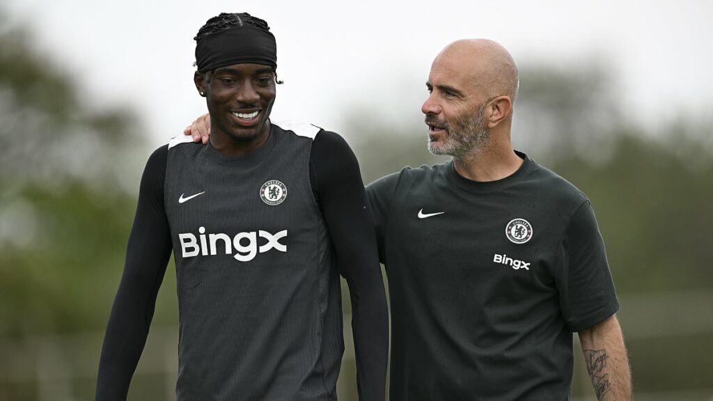 Enzo Maresca reveals who made the decision that Noni Madueke would leave Chelsea as the star closes in on £52m move to Premier League rivals Arsenal