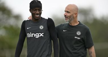 Enzo Maresca reveals who made the decision that Noni Madueke would leave Chelsea as the star closes in on £52m move to Premier League rivals Arsenal