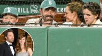 Exes Ben Affleck and Jennifer Garner hit a Red Sox game for sweet family outing with kids
