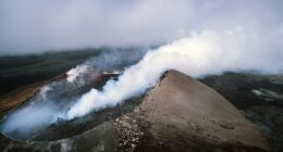 Experts on high alert as multiple volcanoes in 'Pacific Ring of Fire' suddenly come to life