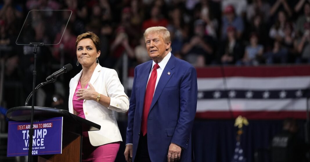 Kari Lake recycles losing Trump DOJ arguments, finds out judge has no interest in doing 'violence' to the Constitution