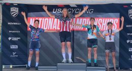 Female cyclist who refused to share podium with 'hidden' trans rival defends protest that left crowd stunned