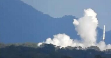First-ever Australian-made rocket takes flight for 14 seconds