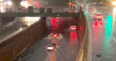 Flash flood warning issued for NYC, N.J. declares emergency as heavy rains soak area