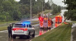 Flash flooding kills woman on trail near Kansas City