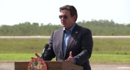 Florida Gov. DeSantis defends conditions at Alligator Alcatraz
