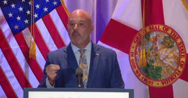 Florida Gov. DeSantis to swear in new state chief financial officer