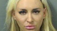 Former Fox News host's accuser Jennifer Eckhart pouts in mugshot after being arrested for battery