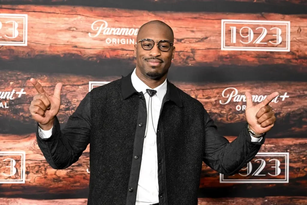 Former NFL Star Vernon Davis Transformed Into a Zombie Working With Steven Spielberg's Daughter