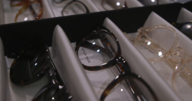 From corporate burnout to eyewear empire: Designer Allyn Scura's vintage collection supplies Hollywood