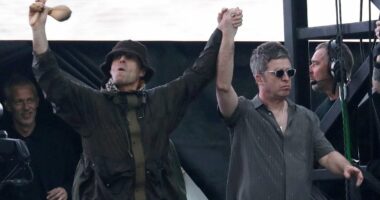 Gallagher brothers pay emotional tribute to Ozzy Osbourne at Oasis gig