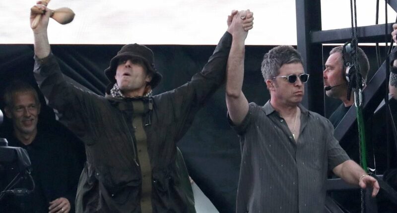 Gallagher brothers pay emotional tribute to Ozzy Osbourne at Oasis gig