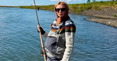 Georgia Toffolo's husband James Watt denies claims she is pregnant