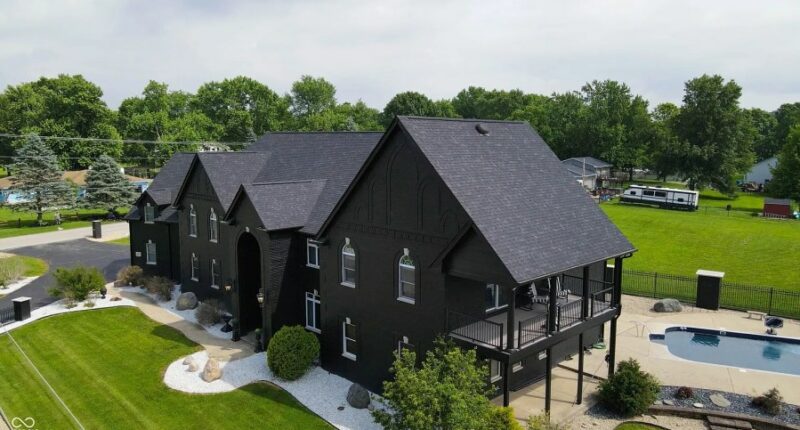 Gothic inspired home goes viral after being listed for sale