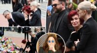 Grief-stricken Sharon Osbourne and kids put on united front at Ozzy’s funeral procession