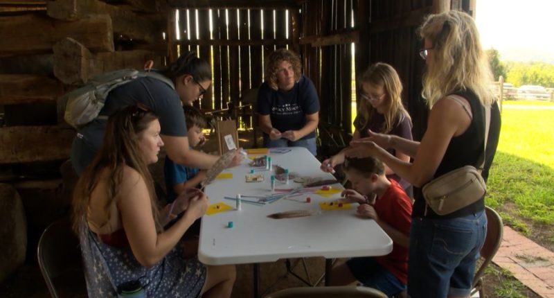 Guests experience Revolutionary War activities at Rocky Mount State Historic Site