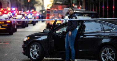 Gunman who killed 4 at Manhattan office building 'was targeting NFL headquarters'
