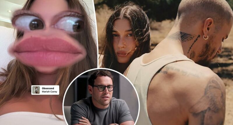 Hailey Bieber seemingly takes swipe at Scooter Braun after he praised Justin’s new album: ‘Obsessed’