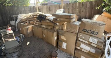 Hundreds of Amazon car seat covers packages fill up San Jose woman's garage after year-long mishap with overseas seller