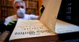 Hungary's oldest library is fighting to save 100,000 books from a beetle infestation