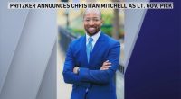 Illinois Gov. Pritzker announces Christian Mitchell as pick for Lieutenant Governor