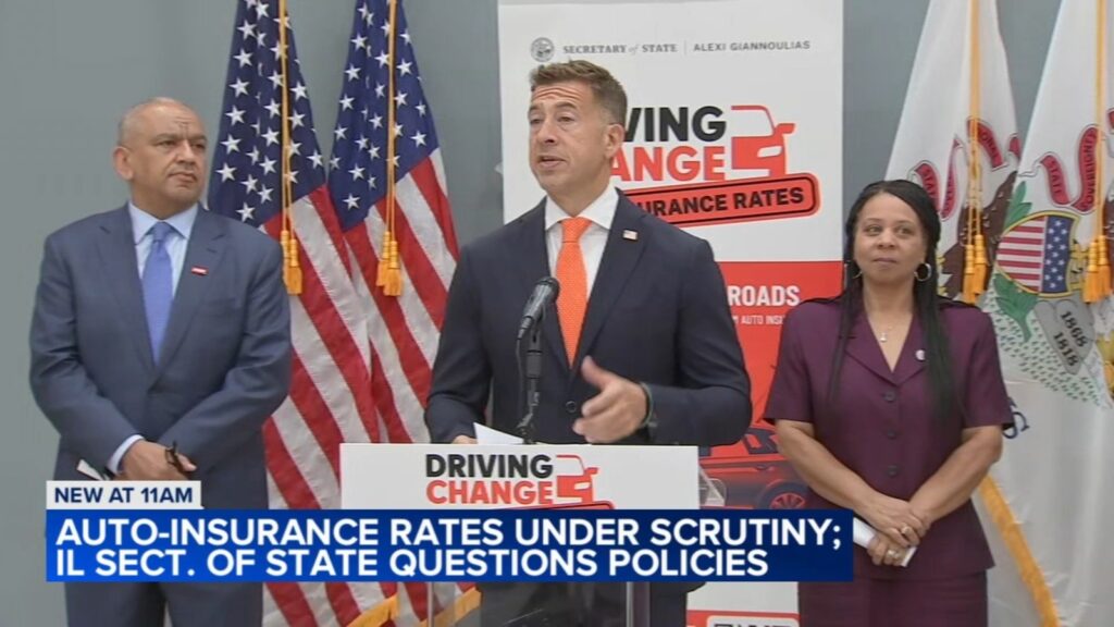 Illinois Secretary of State Alexei Giannoulias launches effort on car insurance rates