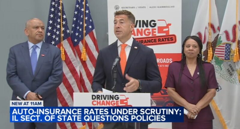 Illinois Secretary of State Alexei Giannoulias launches effort on car insurance rates