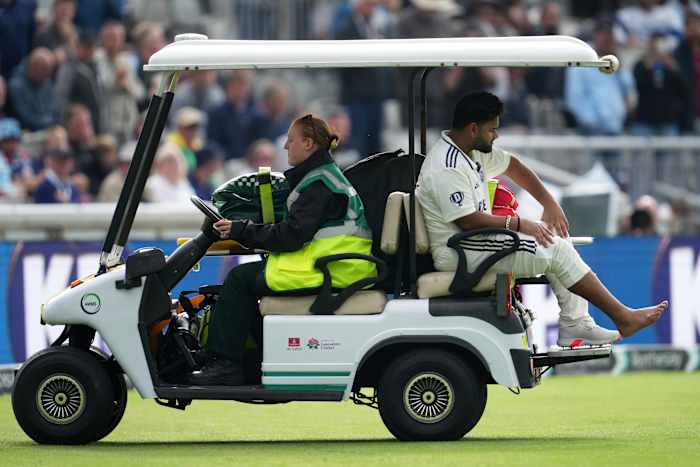 India's Rishabh Pant injures foot and retires hurt in 4th test against England