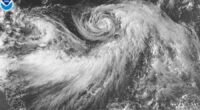 Iona strengthens to a Category 3 hurricane in the central Pacific off southern Hawaii