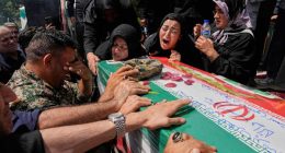 Iran's government says at least 1,060 people were killed in the war with Israel