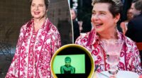 Isabella Rossellini shows how animals mate at the Watermill Center Benefit