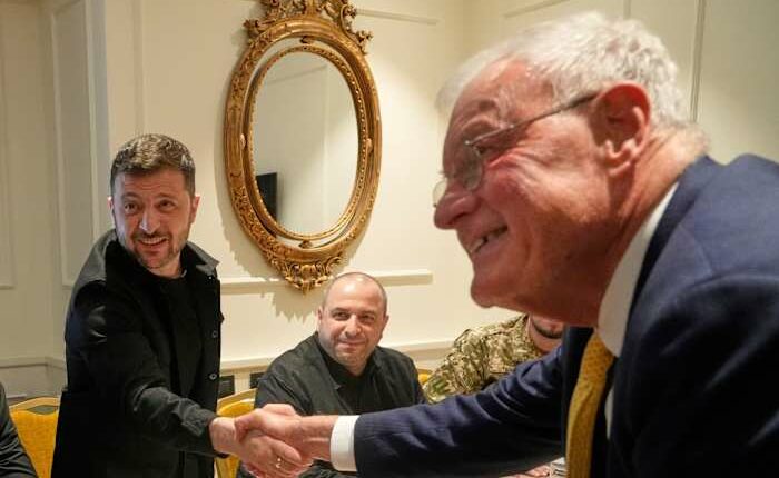 Italy opens Ukraine rebuilding conference as doubts of US defense help remain
