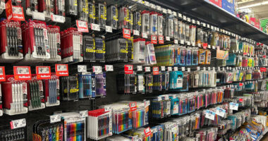 It's a back-to-school shopping spree as families rush to beat tariffs