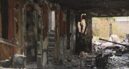 Jacksonville apartment fire displaces five families