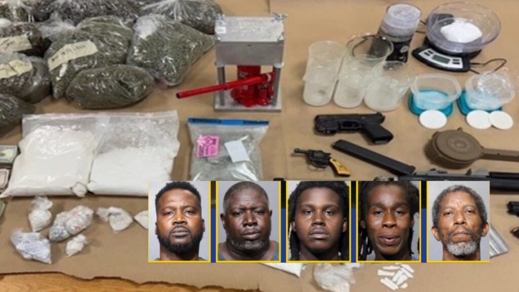 Jacksonville drug bust seizes fentanyl for 600,000 doses