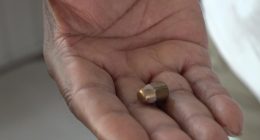 Jacksonville man warns of celebratory gunfire dangers after bullet hits his home